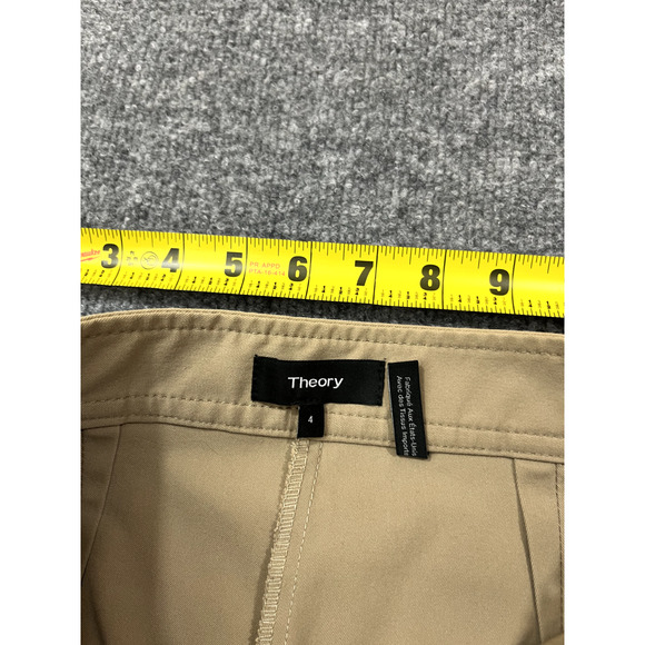 Theory Bimsa Approach Skinny Pants 4 Scandi Minimalist Preppy Office Classic - Picture 5 of 16